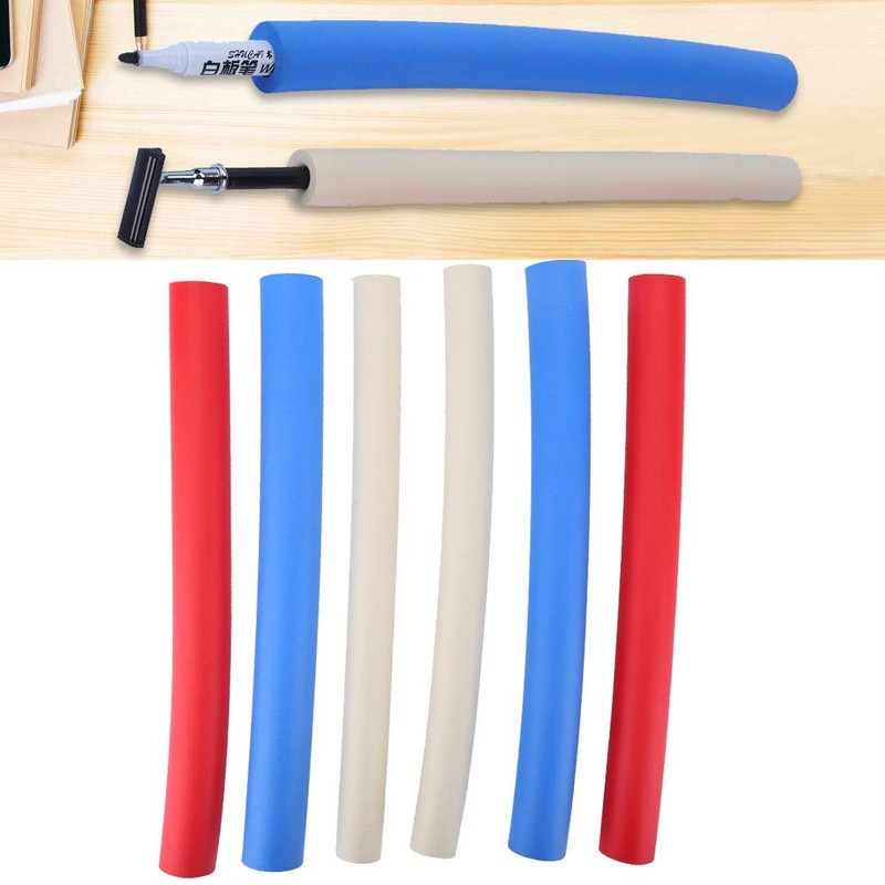 6 Pack Foam Handle Tubes Kitchen Utensil Grip Tools Foam