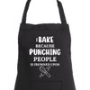 Second Ave Unisex Funny I Bake Instead of Punching People