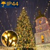 DOSYU Iluminación del hogar 10M Luz de Navideñas,200LED Cadena de
