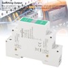 DIN Rail Voltmeter, DC 11V-310V DC Voltage Meter, Digital Display,