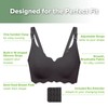 haakaa Nursing Bras for Breastfeeding, Ultra Comfort Scalloped Seamless Jelly