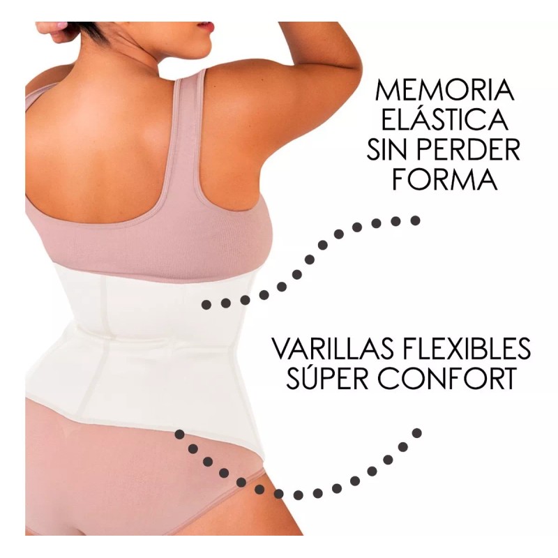 I Love Shape Faja Cinturilla Térmica Látex Natural Con Forro