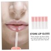 DECHOUS 5pcs Stylish Durable Lip Gloss Tubes Refillable Lip Oil