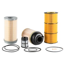 GETOPAUTO Filter Service Kit Compatible With Detroit DD13 DD15 DD16 Replaces FS20176 P551005 PF9908