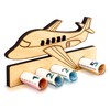 DARO Design - Wooden Money Gift, Plane., Contemporary