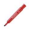Staples Duramark™Permanent Markers, Chisel Tip, Red, Dozen