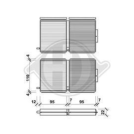 Diederichs Diederichs Climate DCI0811S Cabin Air Filter