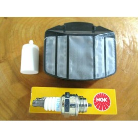 Replaces Husqvarna Husqvarna 357 359 357XP Tune Up Kit Air Filter 537 01 09-02 Fuel Filter Plug