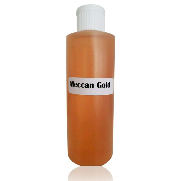 Inspired Meccan Gold Fragrance/Body Oil - Thick & Uncut 4 oz - Perfume Oil - Meccan Gold Scented Oil - Meccan Gold Fragrance Oil - Meccan Gold Body Oil