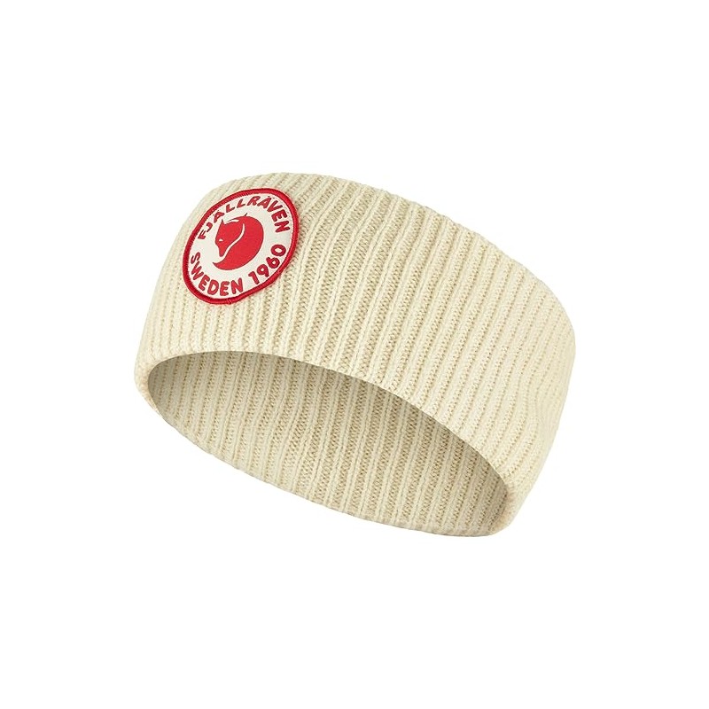 Fjallraven 87082-113 1960 Logo Headband Head Band Unisex Chalk White