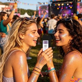 Stick de purpurina corporal Gel Con Brillo Resplandeciente Barra De Purpurina Brillante Para El Pelo Para Discoteca Reunión Vacaciones Festival Maquillaje Concierto Graduación
