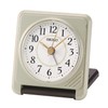 Seiko Clock, Alarm Clock, Table Clock, Analog, Small, Portable, Light