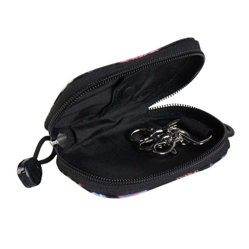 Chums Recycle Oval Key Zip Case, Graffiti