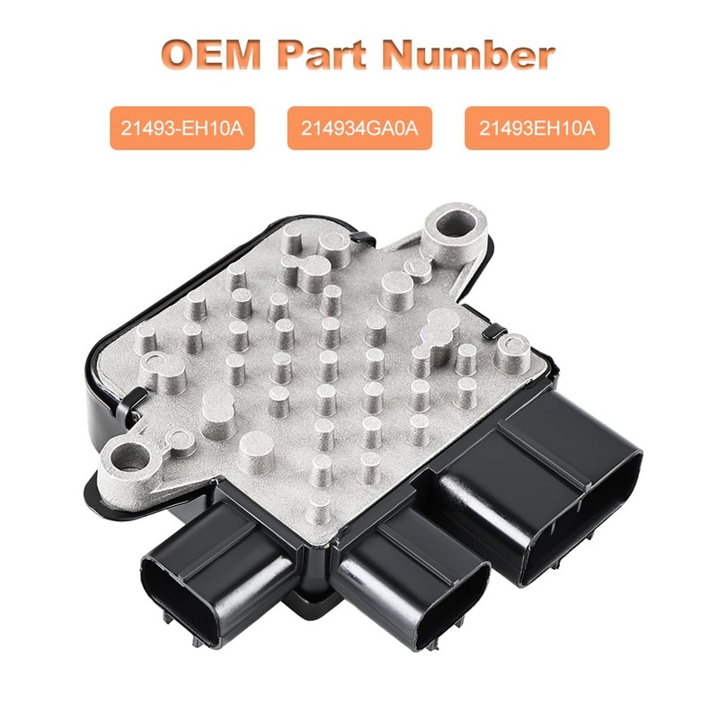 WMPHE Engine Cooling Fan Control Module Compatible with Infiniti EX35