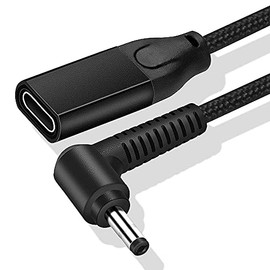 Tpenod USB Type C to 4.01.7mm Round Tip Charging Cable for Lenovo IdeaPad Laptops