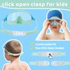 Vvinca Kids Swimming Goggles with Nose Guard
