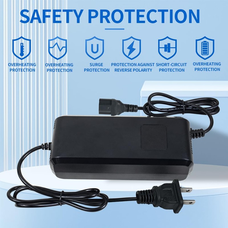 YZPOWER 58V 4A Lead Acid Battery Charger for 48V 20Ah