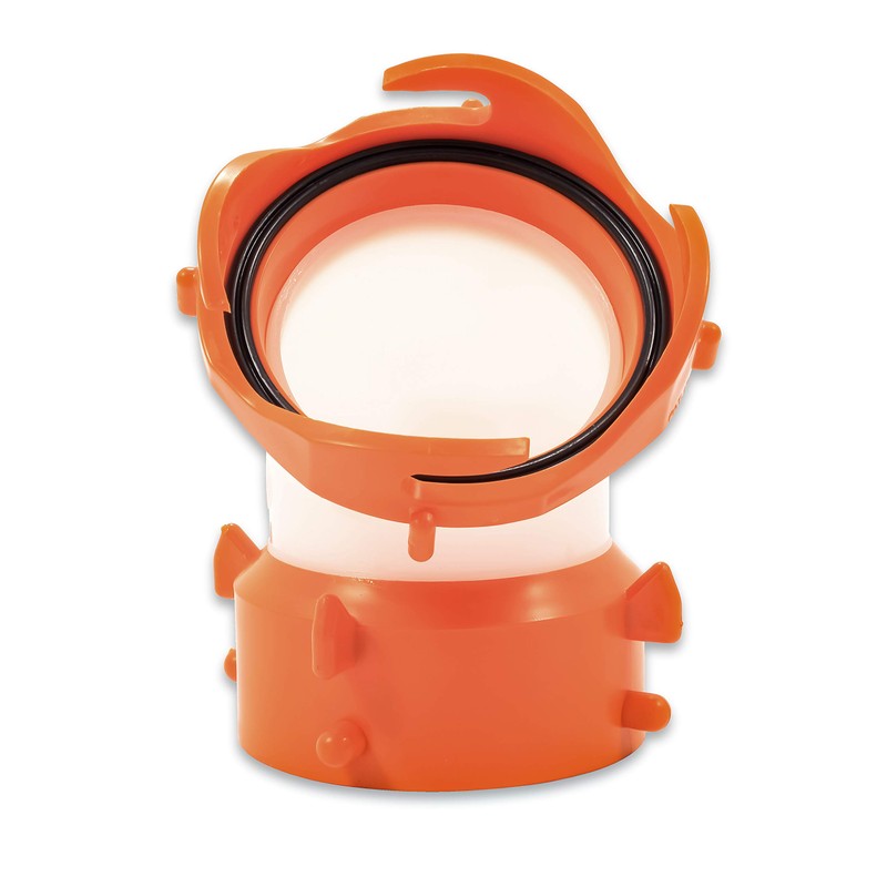Camco 39842 RhinoFLEX 45 Degree Sewer Hose Swivel Fitting