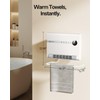 Wall Heater, Space Heater for Bedroom, 1500W PTC Fast Heating