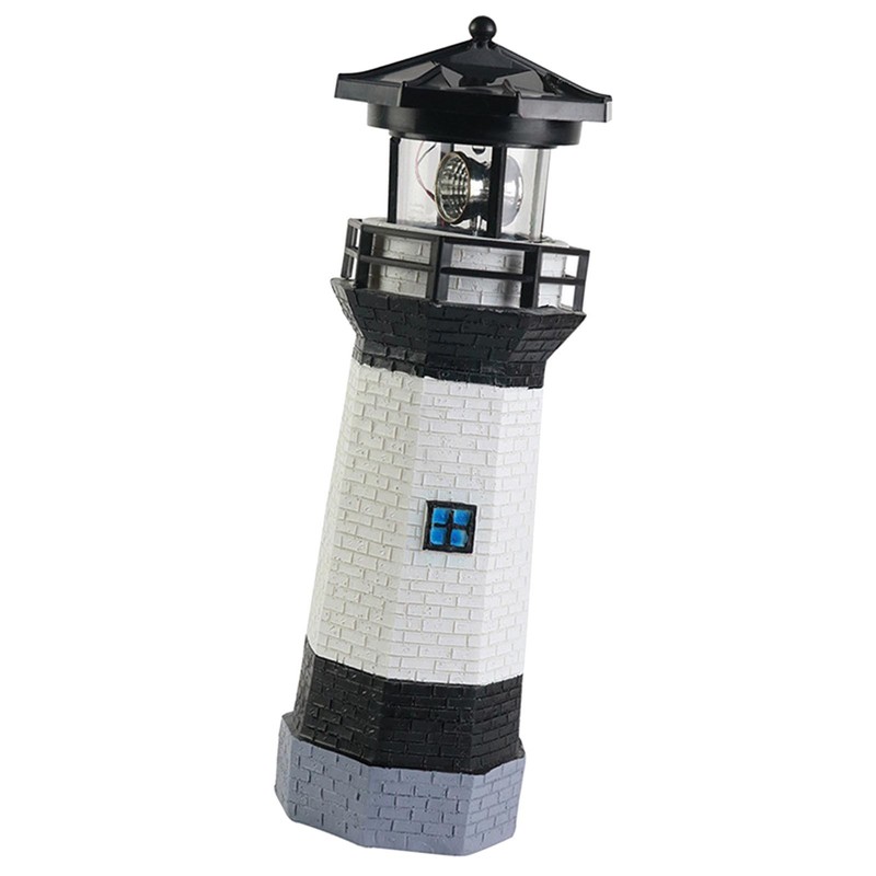 Solar Powered Lighthouse Environmentally Friendly Energy Saving Solar Lighthouse with