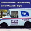 ROMINVIC Car Magnets Postal,Heavy Duty U.S. Reflective Mail Delivery Driver