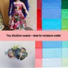21Pcs Square Twill Cotton Fabric Solid Color Cotton Fabric for