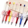 【P286】Moon bubble bead chain granulated sugar design DIY pen:_SL452