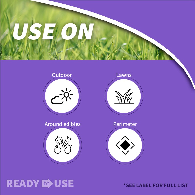 Bonide Fung-onil Multi-Purpose Fungicide, 32 oz Ready-to-Use Spray for Plant