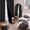 Deconovo Store 2 Cortina Forro Blackout Aislamiento Térmico Ruido 132x242cm