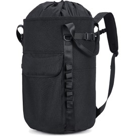 Arborist Rope Bag, 35L Tree Climbing Rope Bag, Tree Care Equipment Bucket Backpack, Arborist Tree Climbing Equipment with Side Pockets, Robust Rock Climbing Backpack, Climbing Equipment for Trees