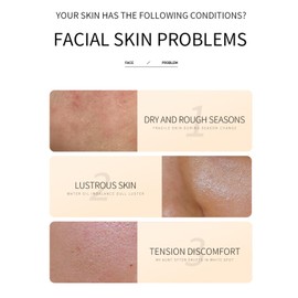 Hppsctink Reis-Gesichtscreme, 50g Anti-Falten-Creme aus Reis, Feuchtigkeitsspendend und tiefenwirksam, Repariert die Hautbarriere, Reduziert Pigmentierung,cream