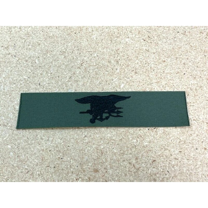 USN Navy SEAL Trident Special Warfare Uniform Insignia Patch OD