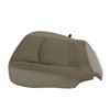 Zieichy Driver Side Bottom Cloth Replacement Seat Cover Tan Compatible