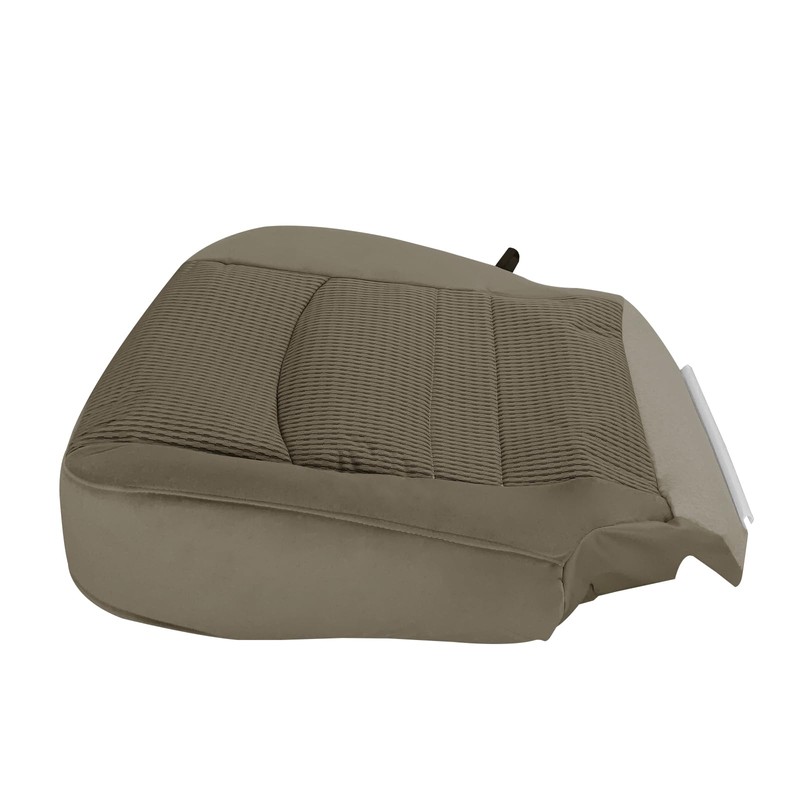 Zieichy Driver Side Bottom Cloth Replacement Seat Cover Tan Compatible