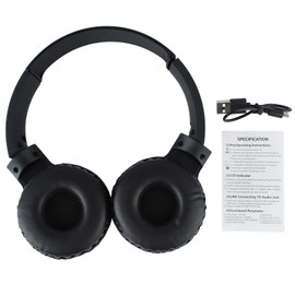 Wireless Bluetooth Headset HiFi Stereo Deep Bass Bluetooth Over Ear Headphones for Sports Gaming Daily