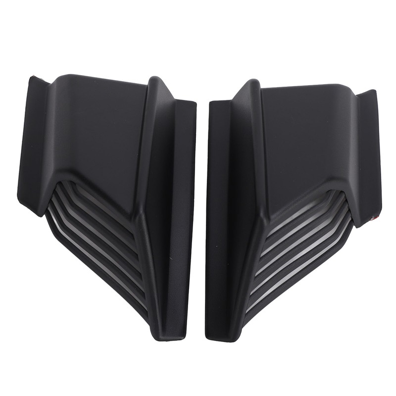 1 Pair Motorcycle Front Spoiler ABS Impact Protection Side Fairing