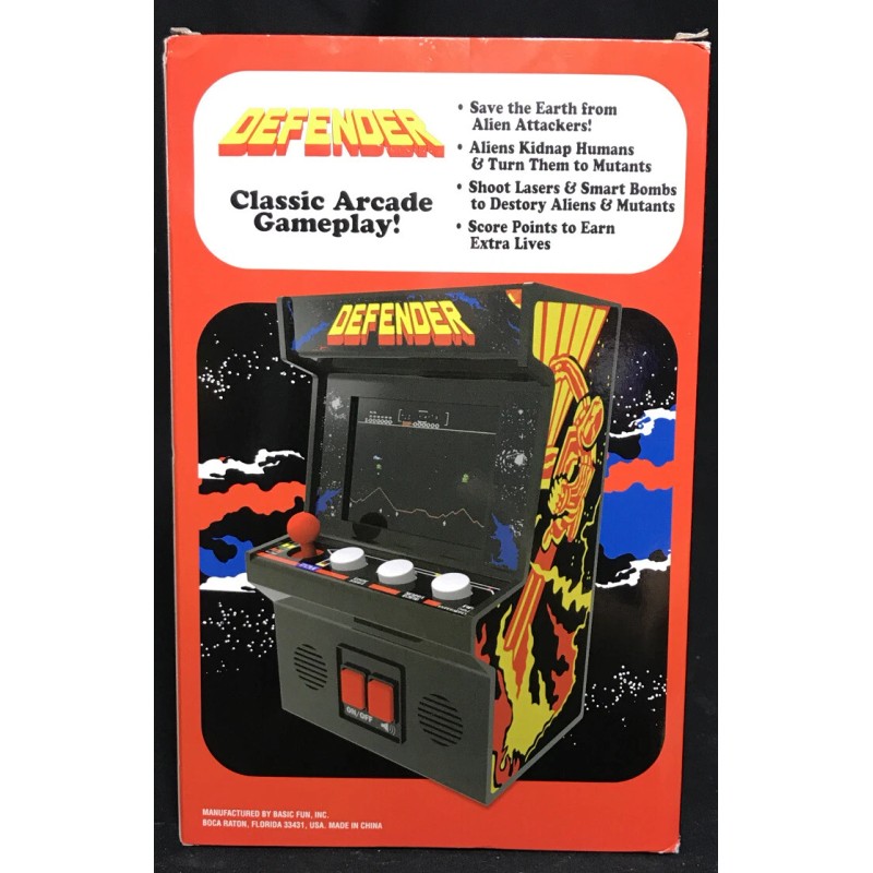 Arcade Classic’s Electronic Arcade Game New Basic Fun Classics -