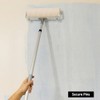 QWORK Aluminum Alloy Adjustable Paint Roller Frame for Large-Scale Projects,