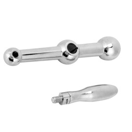 Bridgeport Mill Handle,Bridgeport Mill Knee Handle,Ball Crank Handle,16Mm Hand Wheel Hole Handles Power Accessories 16Mm Inner Hole Diameter Milling Machine Ball Table Handle