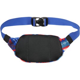 KAVU Polar Spectator Belt Bag Fleece Hip Fanny Pack-8Bit Knit
