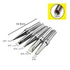 MASUNN 5Pcs Universial Lead Free Soldering Tip for WELLER Soldering