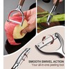 Ugotit Fruit Vegetable Peeler Set for Kitchen, Stainless Steel Potato