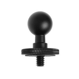 SG Store 17mm Ball Head Converter 1/4 Screw Head/Thread for Car Monitor Pad GPS Cellphone Ball Mount Base Camera Bracket 360° Panoramic Photography Ballhead