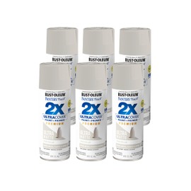Rust-Oleum 272274-6PK Painter's Touch 2X Ultra Cover Spray Paint, 12 oz, Sand Dollar, 6 Pack