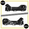 BXZ Front Bumper Cover Support Bracket Retainer Reinforcement Pair for