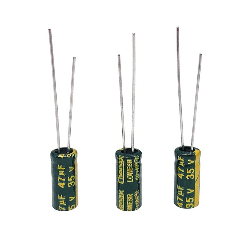 PENGLIN 20pcs Electrolytic Capacitors Aluminum Electrolytic Capacitors 35V 47UF 105℃