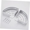 BUGUUYO Bathroom Shelf Corner Shelf Bathroom Corner Rack Bathroom Wall