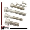 Hexagon Socket Cap Screws, A2 V2A Stainless Steel, DIN 912,