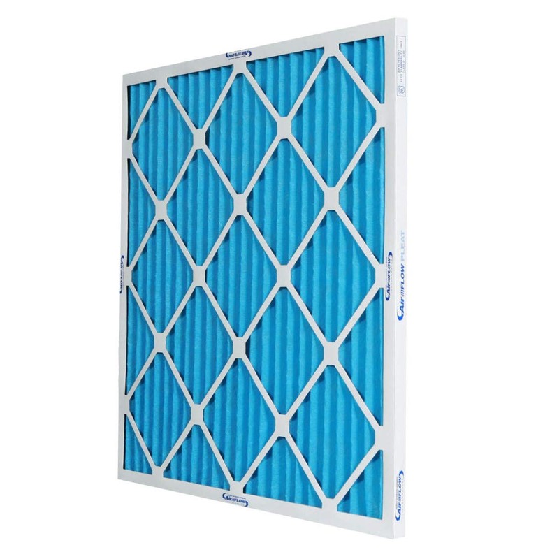 Airflow Products 20x24x1 MERV 10 Pleated Home A/C Furnace Air