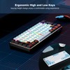 Snpurdiri 60% Wired Gaming Keyboard, 61 Keys RGB Backlit Ultra-Compact